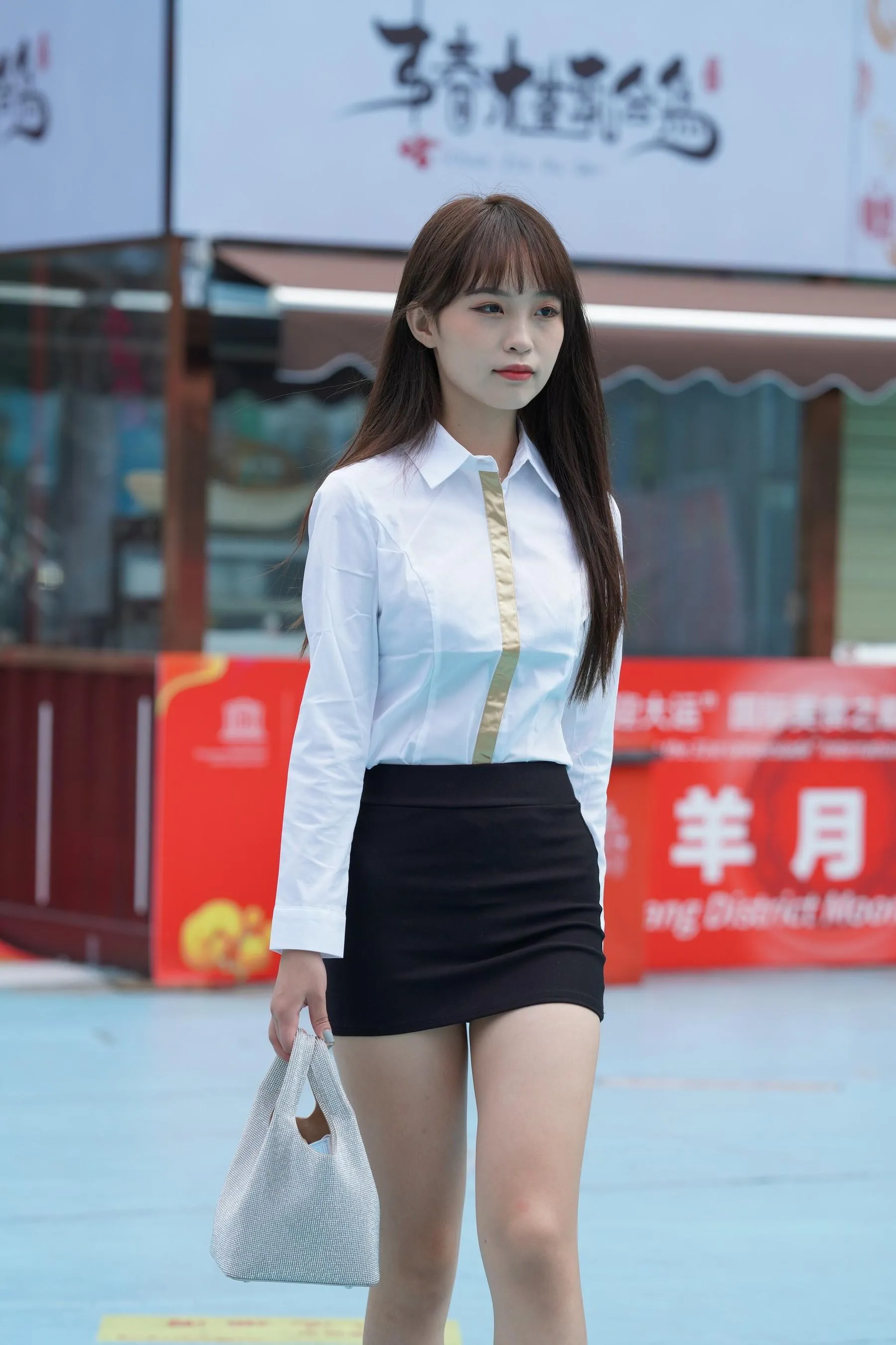 [魔镜街拍] NO.151 制服长腿美女 [349P]插图2